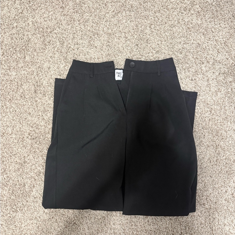 Princess Polly Classic Black Dress Pants